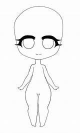 Chibi Base Girl Anime Drawing Cute Pose Girls Template Deviantart Bases Hair Coloring Sketch Pages Templates Character Eye Edit Characters sketch template
