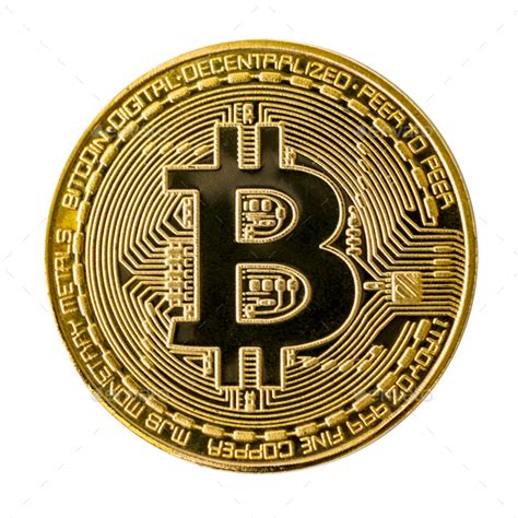 bitcoin physical bit coin digital currency cryptocurrency golden coin  bitcoin symbol