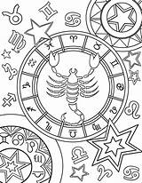 Coloring Zodiac Pages Sign Signs Scorpius Printable Color Star Supercoloring Comments Getdrawings Getcolorings Template Colorings Book Categories sketch template