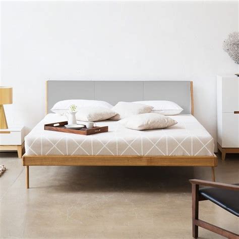 bett fawn  eiche massiv fashion  home bed furniture white