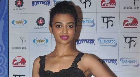 radhika apte denies having made any statement over the nude video leak entertainment news the