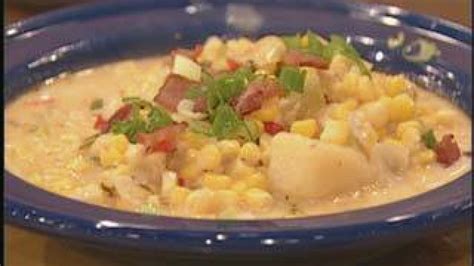 bacon corn chowder with crab rachael ray show