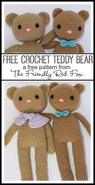 images   teddy bear crochet patterns  pinterest