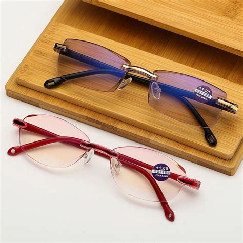 best sellers frameless reading glasses for both men and women reading