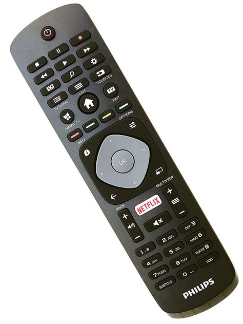 philips ykf  smart led tv remote control  netflix button