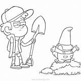 Gravity Falls Coloring Pages Dipper Gnome Xcolorings 1152px 122k Resolution Info Type  Size sketch template