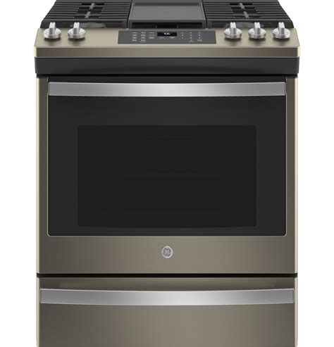 ge jgsepes ge    front control convection gas range   preheat air fry