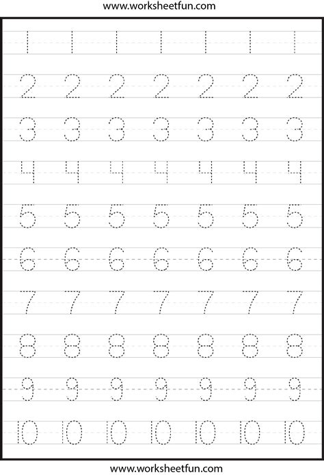 tracing letters  numbers  preschoolers