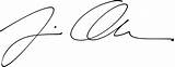 Autograph sketch template