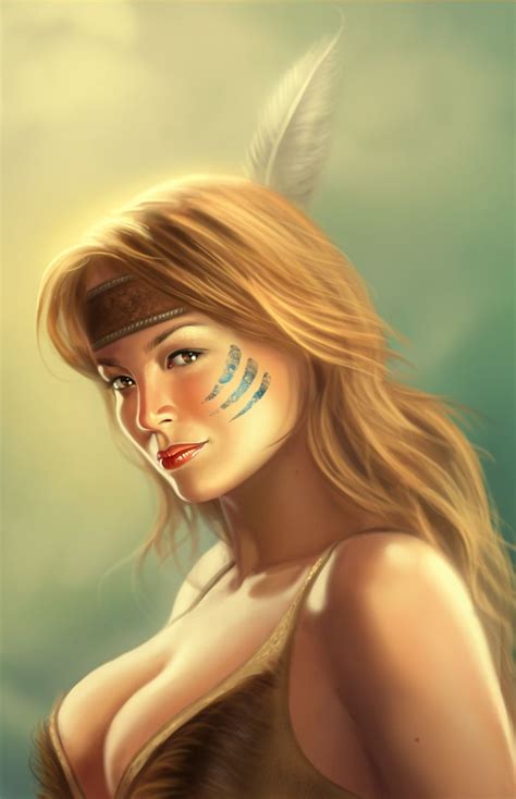 sin city native american woman arte digital arte rostros