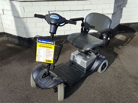 kymco mini ls grey pre owned mobility scooter finance