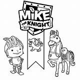 Mike Knight Coloring Pages Books Printable sketch template