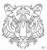Coloring Abstract Pages Tiger Stress Animal Animals Relief Printable Supercoloring Popular Adult Coloringhome Antistress Category Comments Girl sketch template