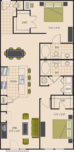 floor plan details  town   monon apartments carmel