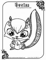 Coloring Pages Cuties Animal Creative Kids Skunk Cute Baby Cutie Colouring Animals Adult Artist Loft Quirky Little Color Printable Owl sketch template