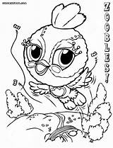 Zoobles Coloring Pages Colorings sketch template