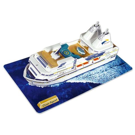 cruise ship  ocean legend  jigsaw puzzle  piece cubic fun  shipping