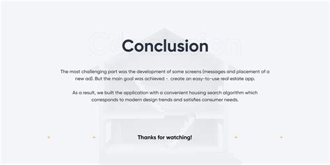 conclusion template  project results behance