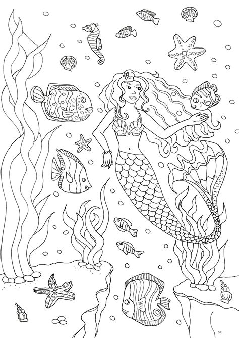 exotic ocean animals coloring pages  adults