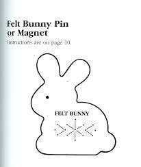 felt bunny felt bunny easter templates fun easter crafts
