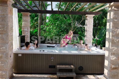 China 9 Adults Portable Hot Tubs Balboa Large Swim Spa