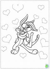 Dinokids Coloring Bugs Bunny Close sketch template