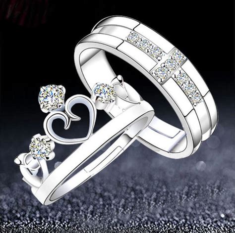 anillos compromiso plata 925 novios boda exclusivo a 502 e 599 00