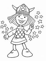 Wickie Colouring Coloringpage Ca Pages Viking Wicky Colour Check Category sketch template