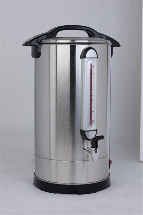 electric stainless steel hot water boiler  hotel water urn tea boiler   liters ww