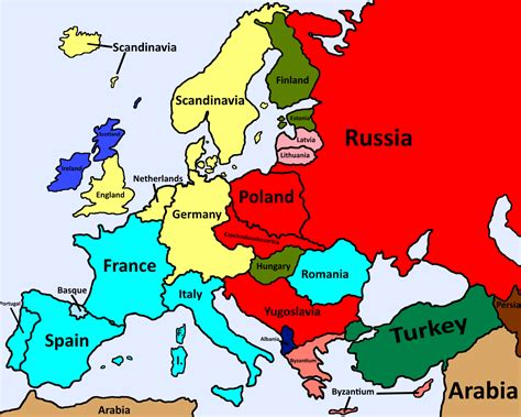 my alternate map of europe imaginarymaps