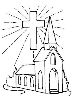 church coloring page coloring page cross coloring page bible