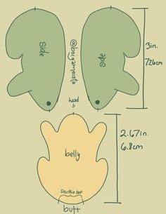 frog template proteacher community animal sewing patterns sewing