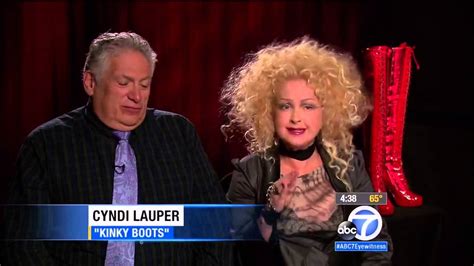 cyndi lauper and harvey fierstein share the six secrets to success of