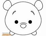 Tsum Pooh Winnie Coloring Pages Disney Disneyclips Piglet Minnie Mouse Eeyore Tigger Dumbo Mickey sketch template