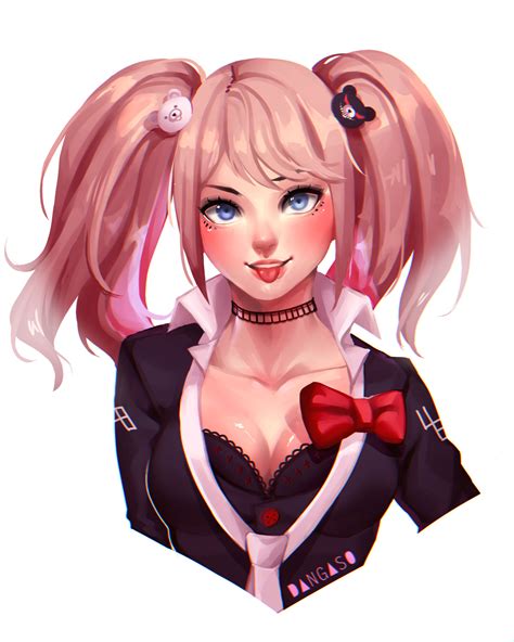 Junko Enoshima Danganronpa Fan Art By Dangaso On Deviantart