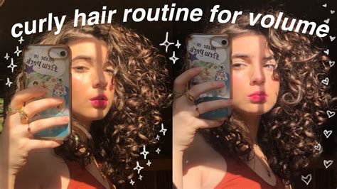 Curly Hair Routine My 3a 2c Curly Hair Routine For Extra