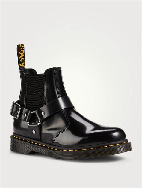 dr martens wincox leather buckle chelsea boots holt renfrew canada