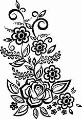 Enredadera Enredaderas Tatuajes Tribales Encaje Siluetas Diseños Henna Patrones Meanings Negro Nexttattoos sketch template
