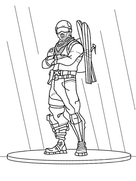 fortnite game coloring pages coloring pages  kids