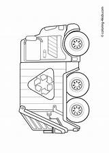 Garbage Rubbish Müllauto Umweltverschmutzung Vuilniswagen 4kids Caminh sketch template