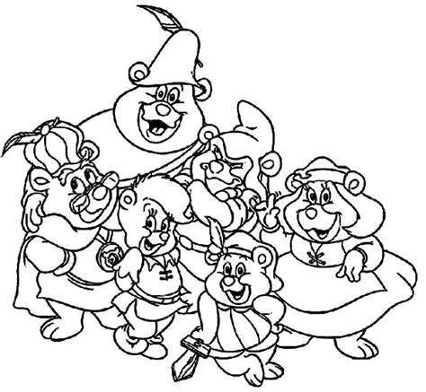 gummy bears coloring pages