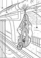 Spiderman Coloring Pages Kids Kidsuki sketch template