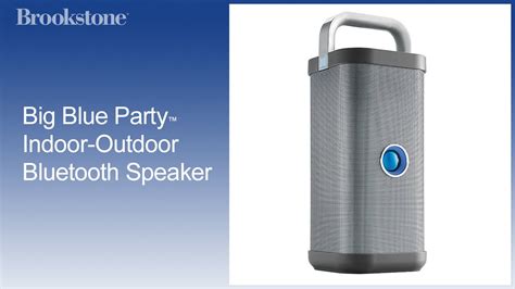 overview big blue party speaker youtube