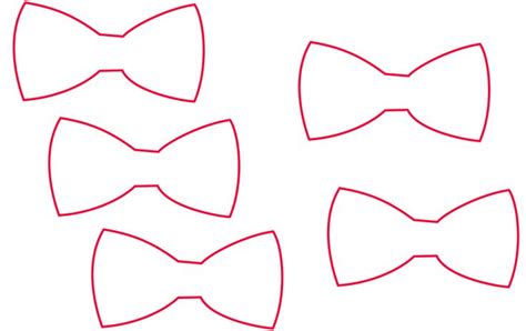 bow template clipart