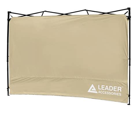leader accessories instant canopy sunwall side wall   feet  feet straight leg pop