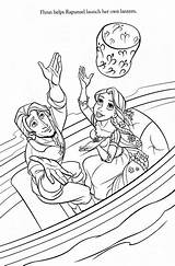 Coloring Pages Rapunzel Disney Tangled Printable Wedding Raiponce Coloriage sketch template
