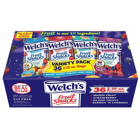 welchs fruit snacks variety pack  ct  oz walmartcom
