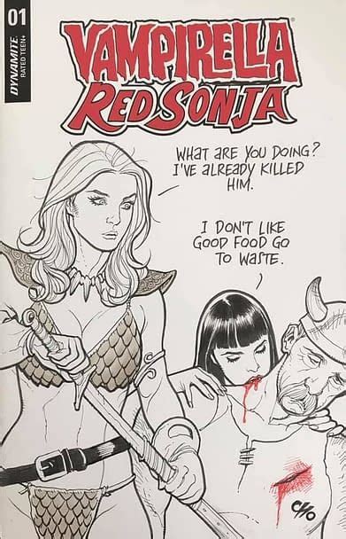 Frank Chos Outrage Sketch Covers From Baltimore Comic Con Frank Cho