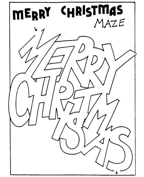 christmas mazes  coloring pages  kids mazes  kids