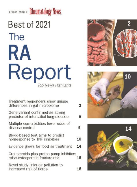 Best Of 2021 The Ra Report Mdedge Rheumatology